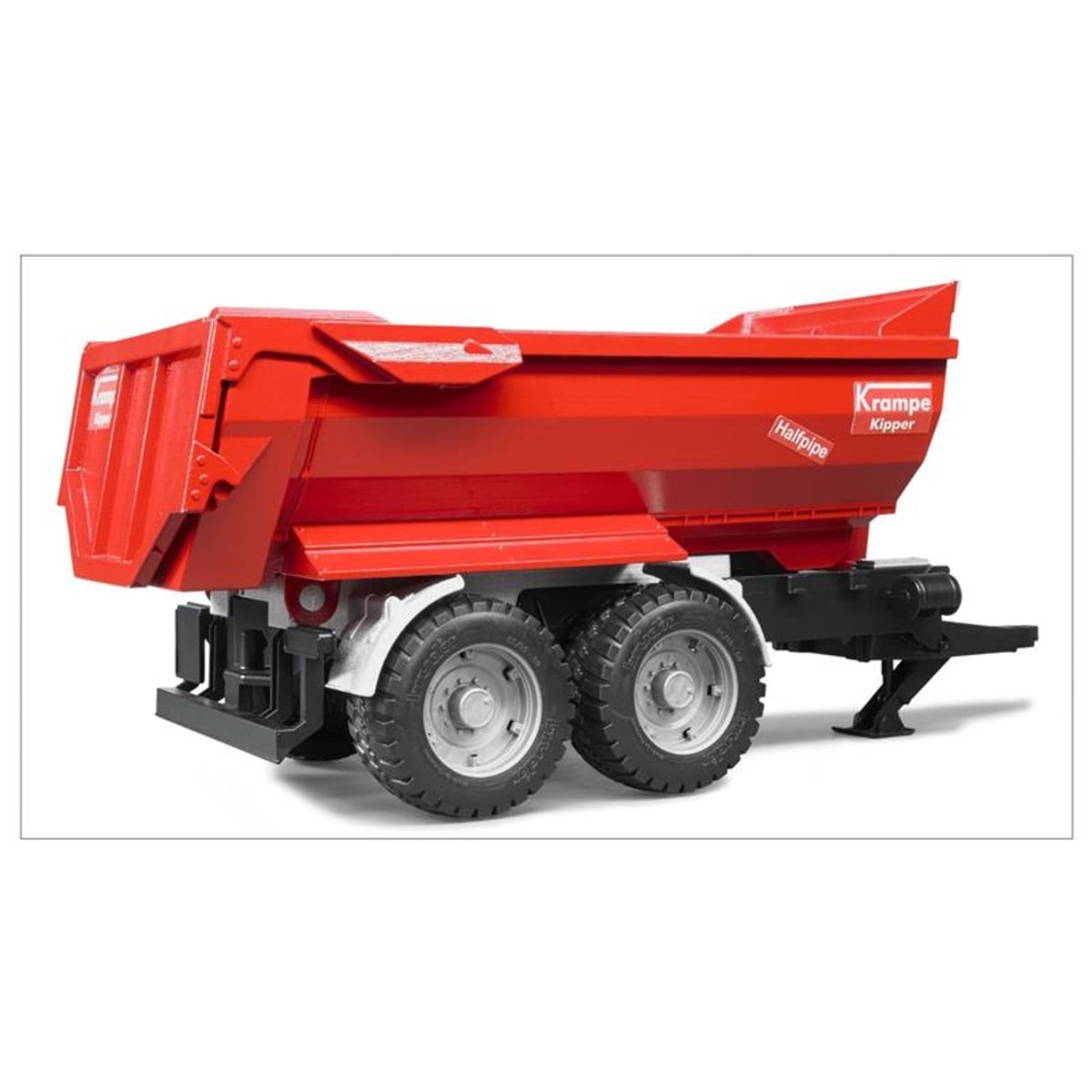 Remorque benne Tandem Krampe rouge, BRUDER