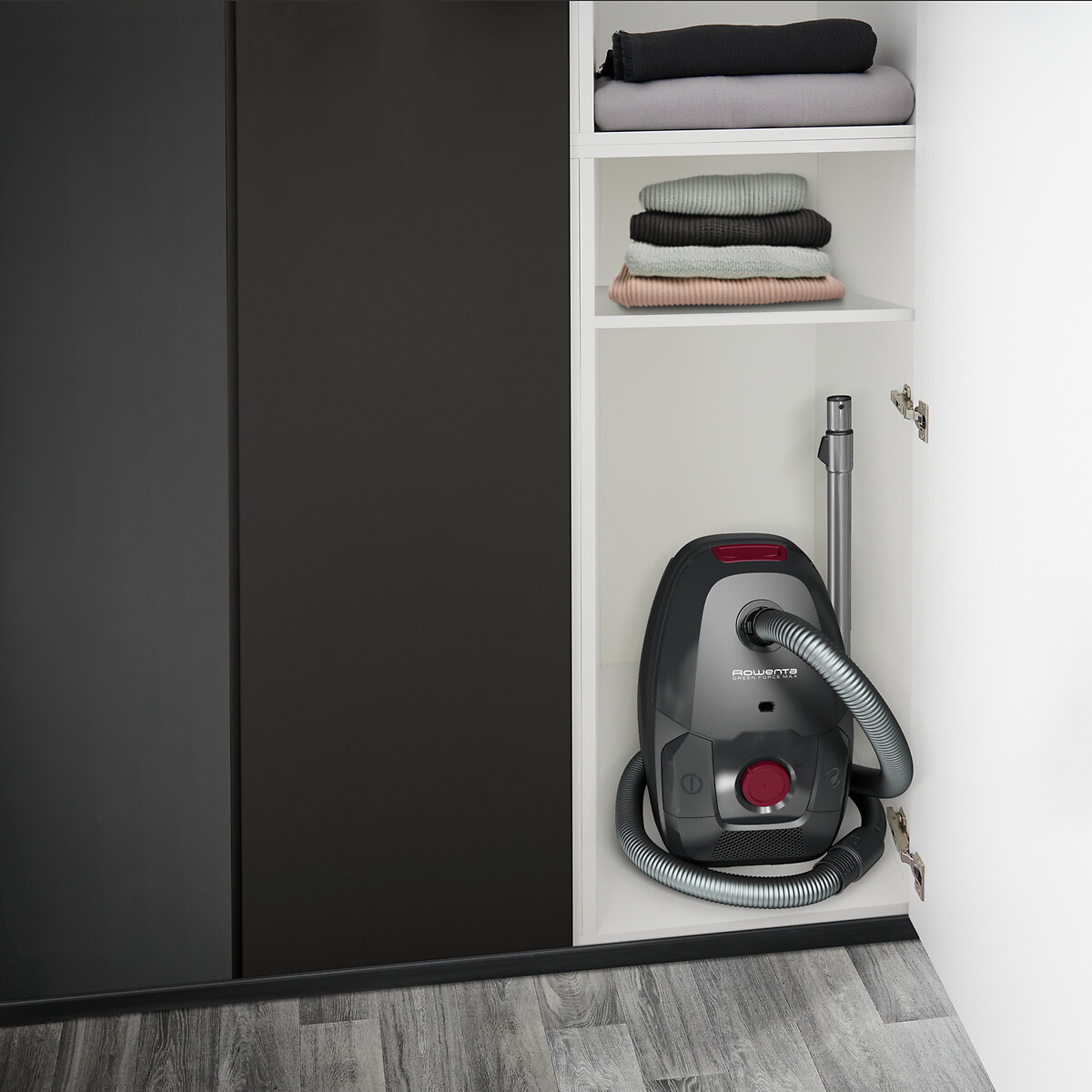Aspirateur avec sac Green Force Max RO4933EA noir/bordeaux, ROWENTA