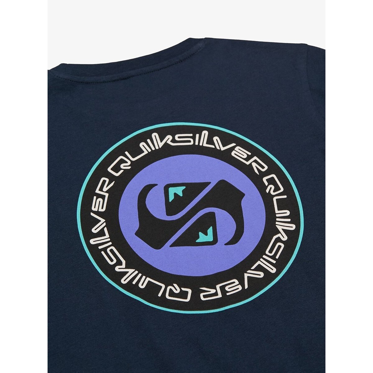 T-shirt à manches courtes, imprimé dos bleu marine, QUIKSILVER