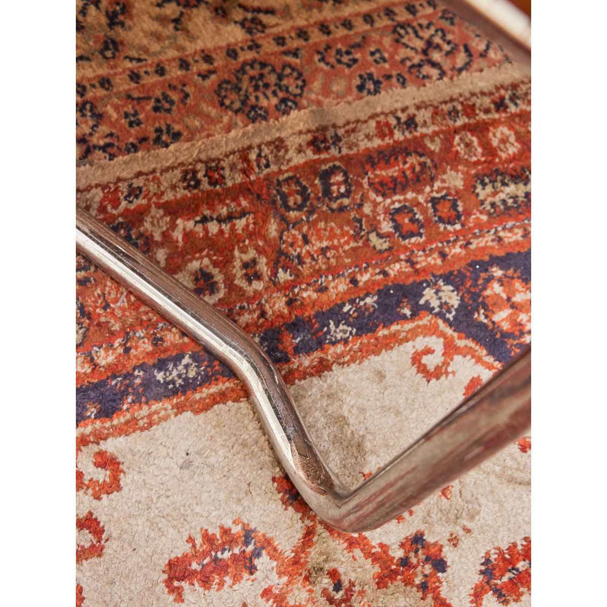 Lot de 4 chaises vintage Alma N°1654 - Bon état marron, DEBONGOUT