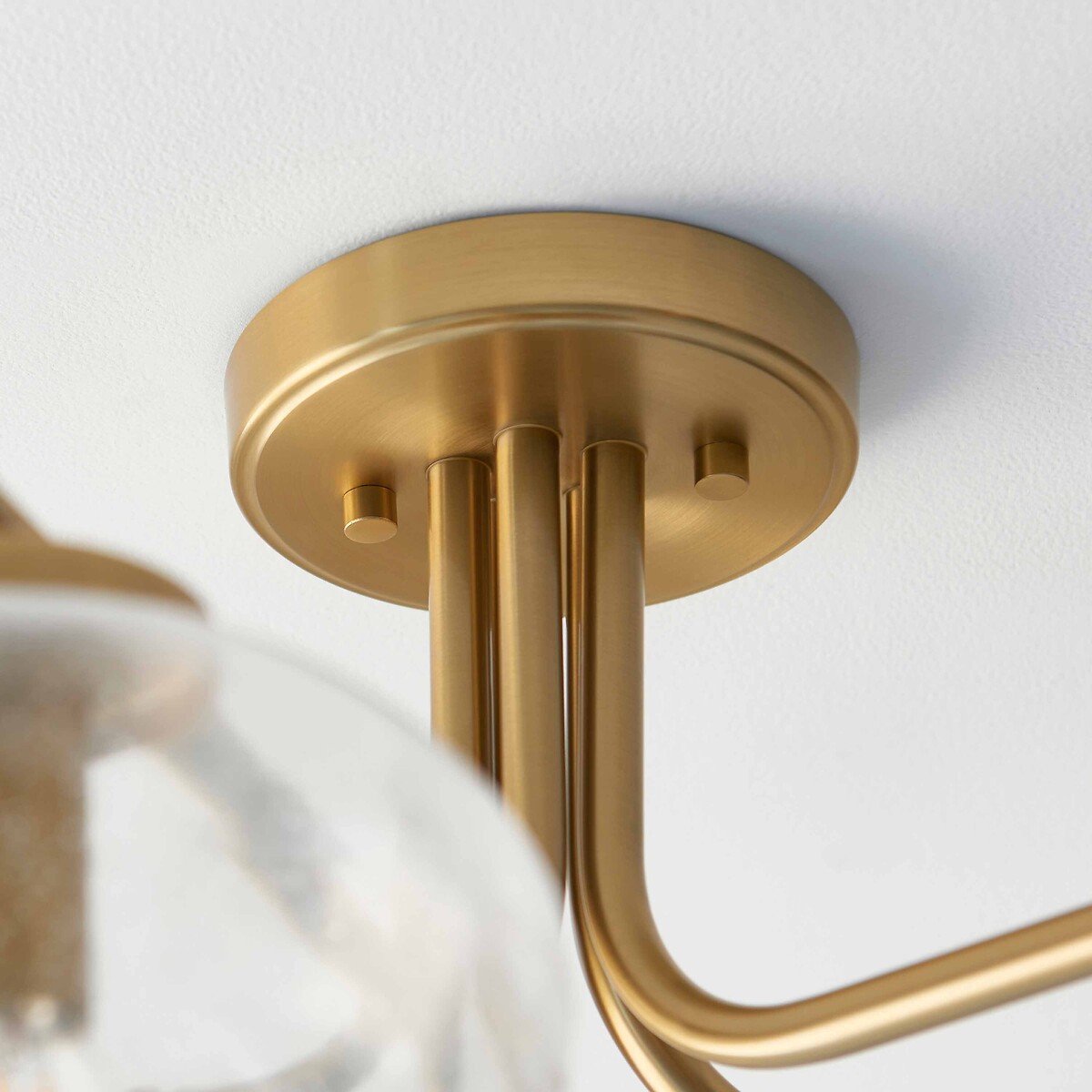 Jakobe 5-Light Bubble Glass Ceiling Light brass, ÉDITÉ