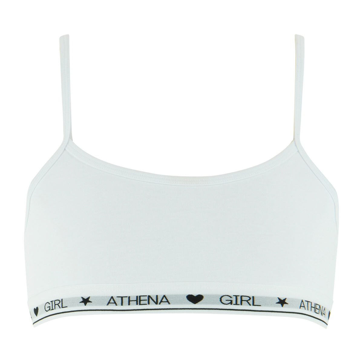 Lot de 2 brassières blanc + gris, ATHENA