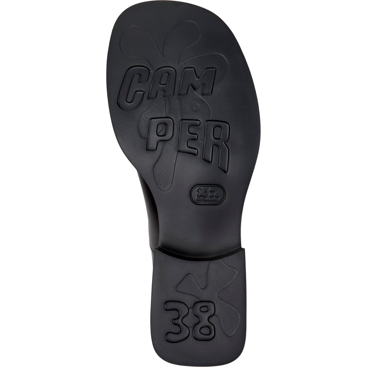 Mocassins Donna Cuir noir, CAMPER