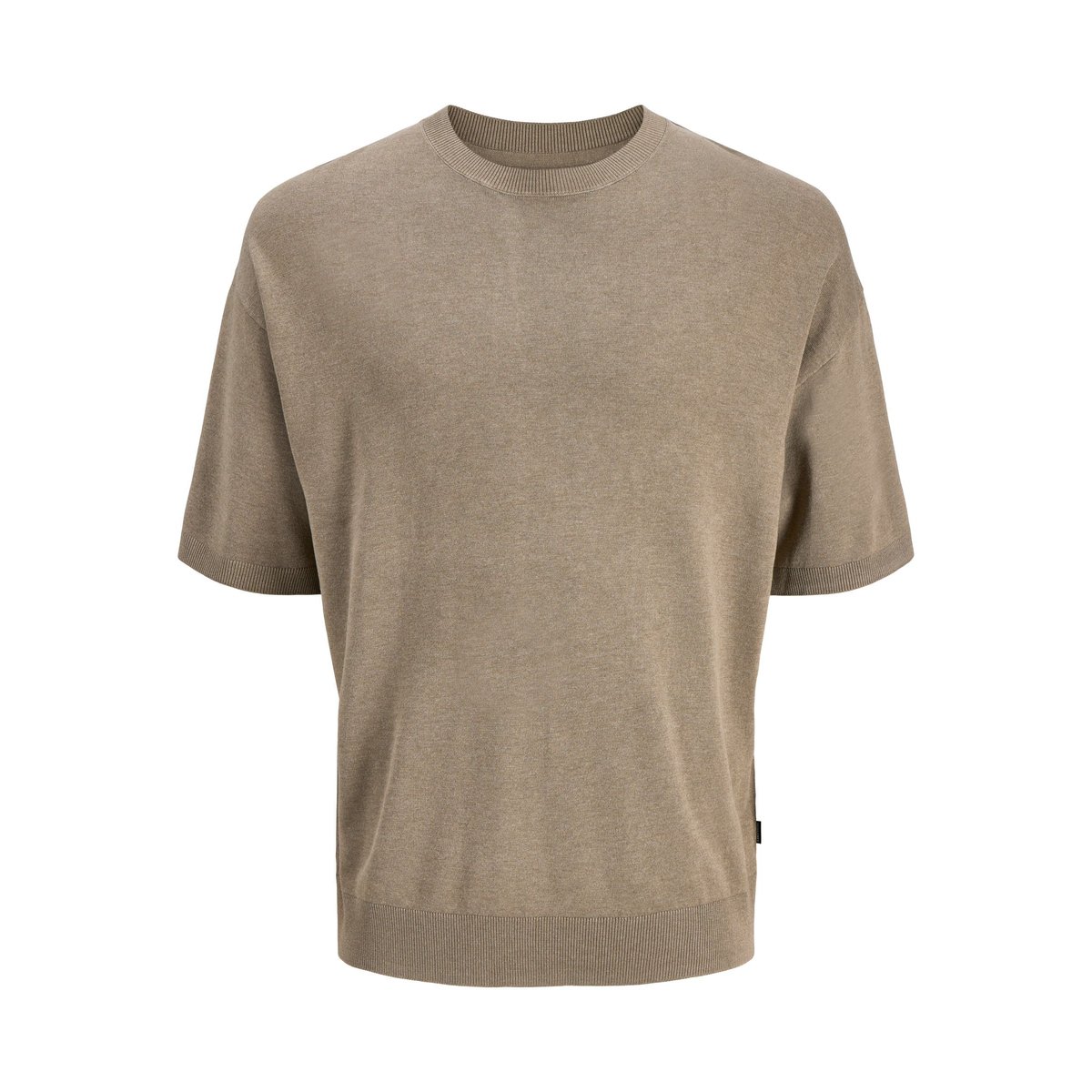 T-Shirt En Maille beige, JACK AND JONES PREMIUM