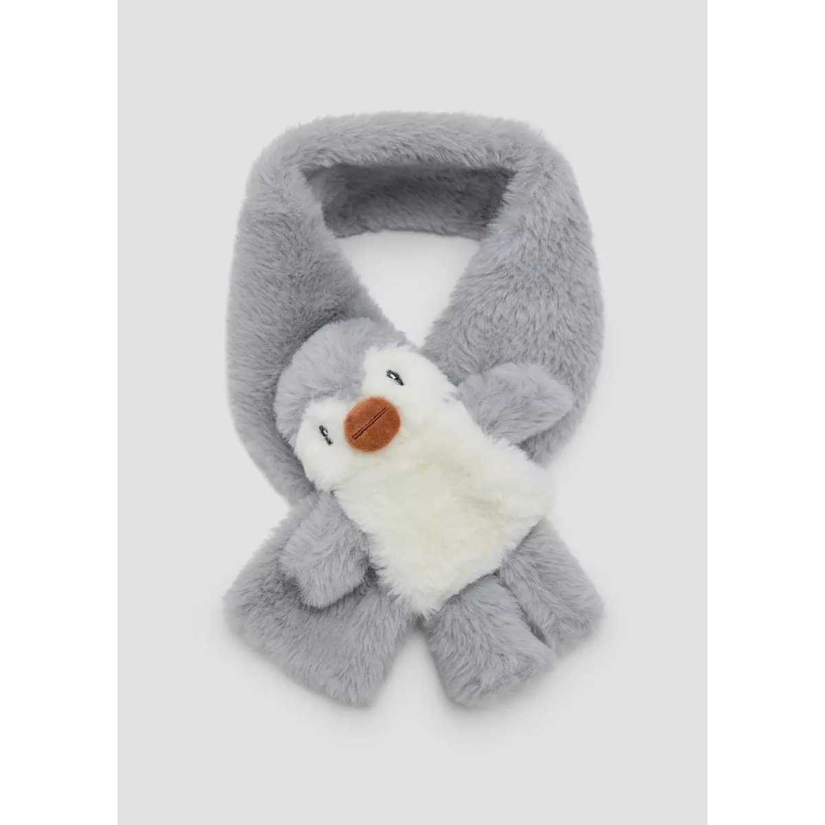 SCARF PINGUS gris, MANGO BABY