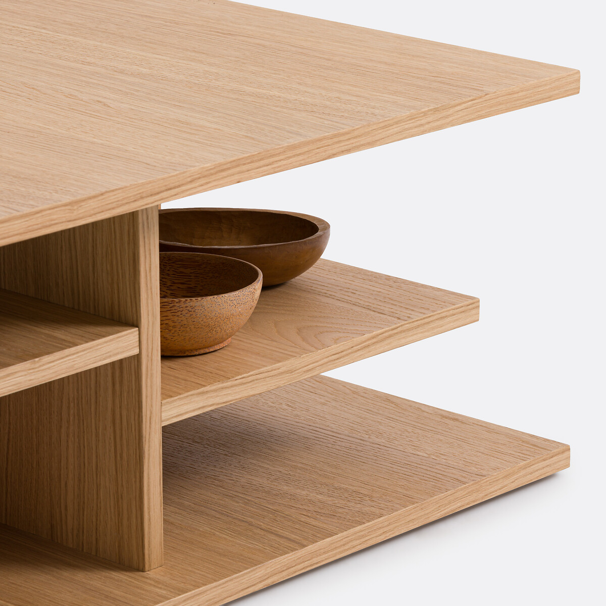 Abac Oak Veneered Coffee Table oak, LA REDOUTE INTERIEURS
