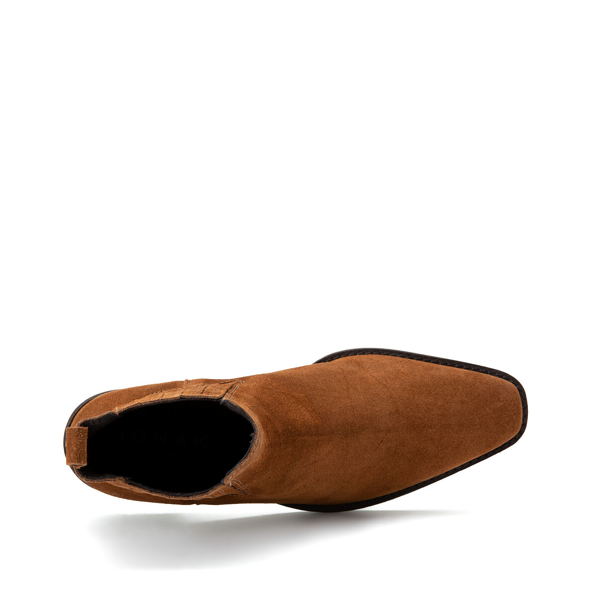 Stivaletti in pelle scamosciata Birman marrone, JONAK