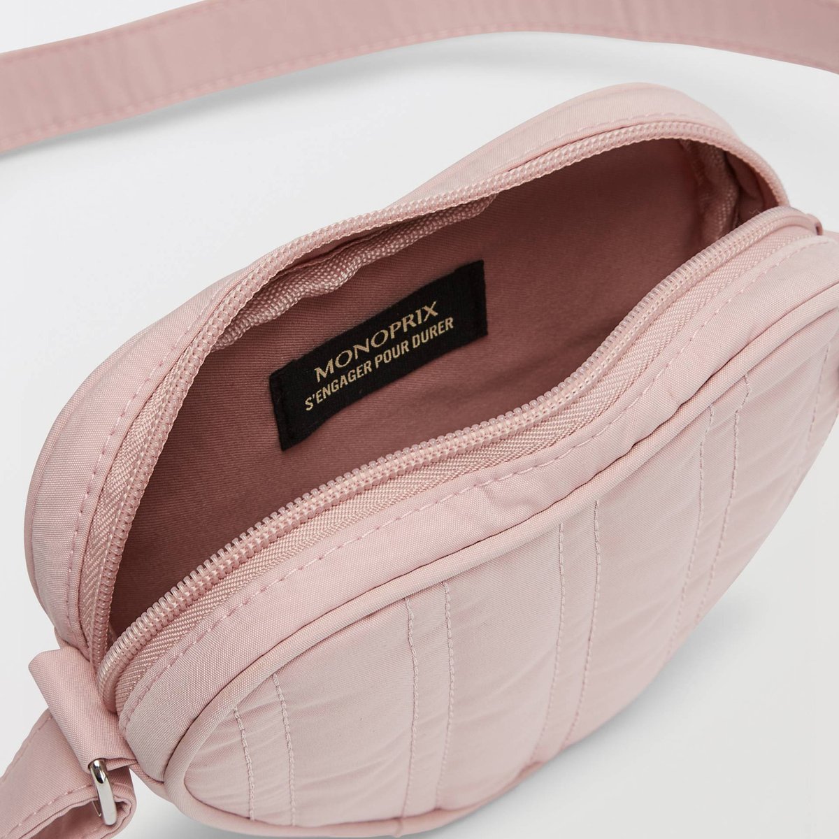 Sac matelassé en forme de coeur misty, MONOPRIX