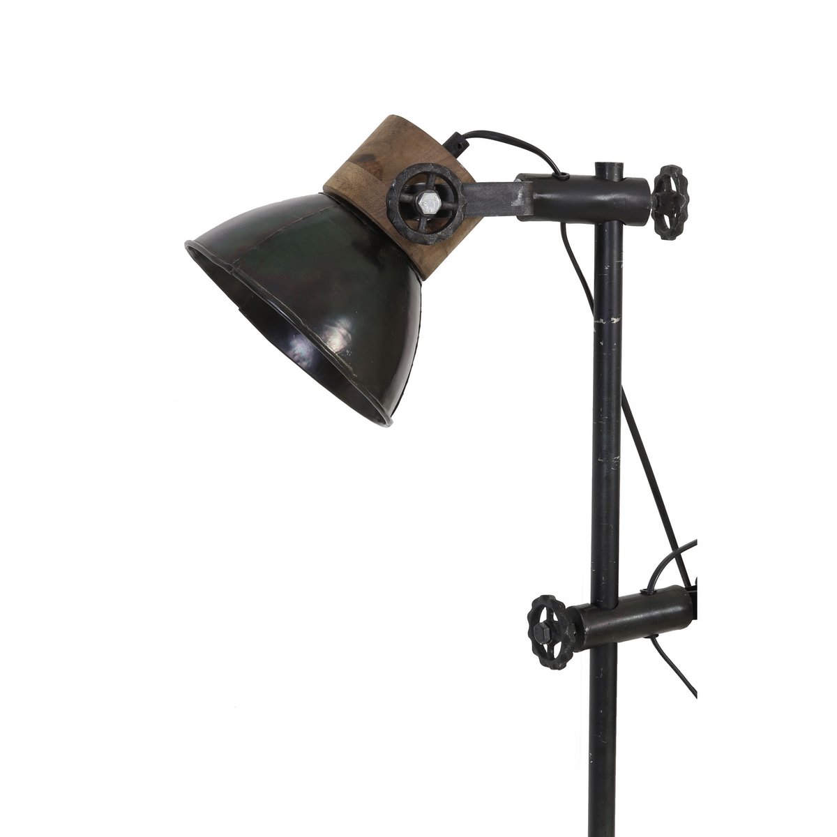 Lampadaire Métal JODY noir, LIGHT & LIVING