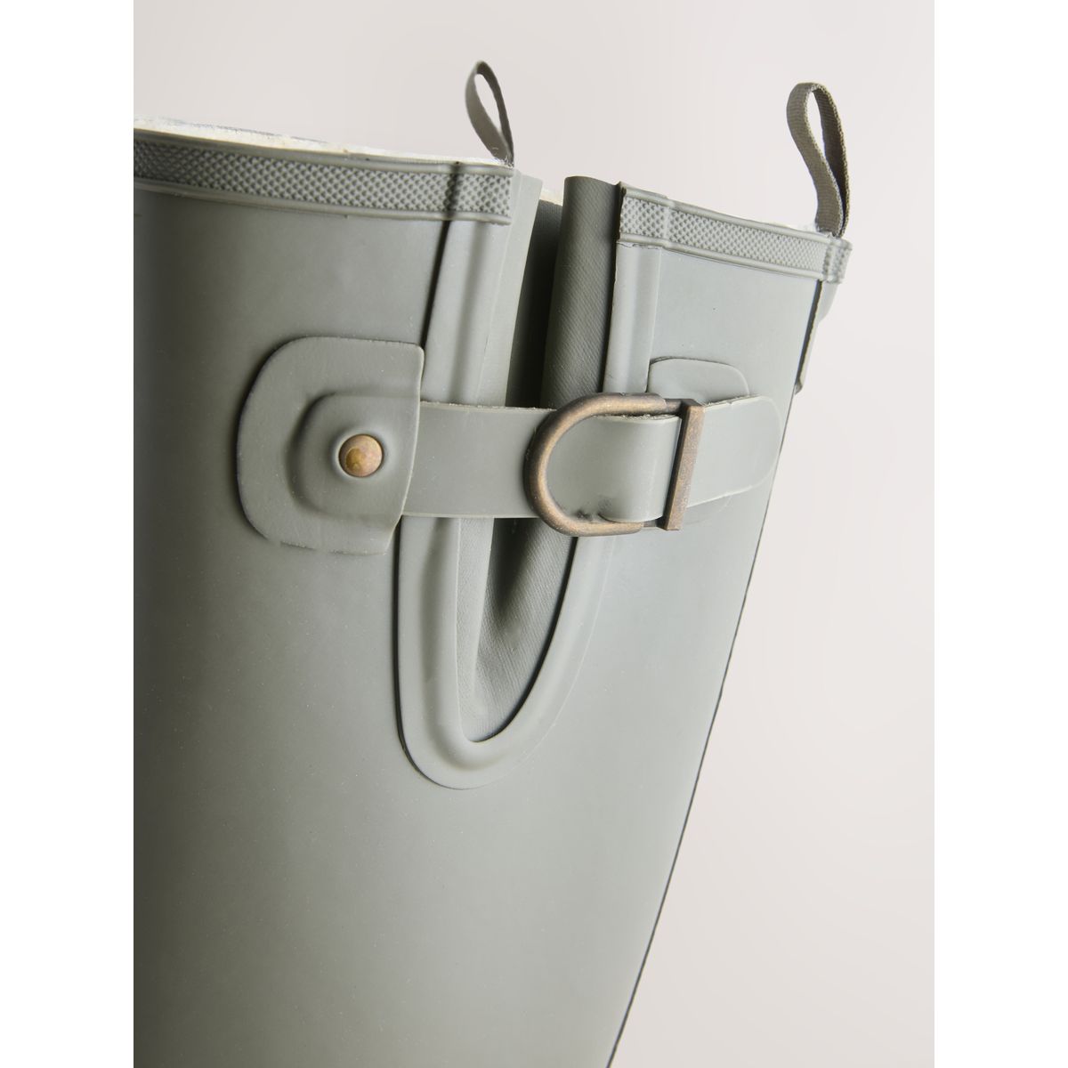 Bottes de pluie fourrées premium vert kaki, NEXT