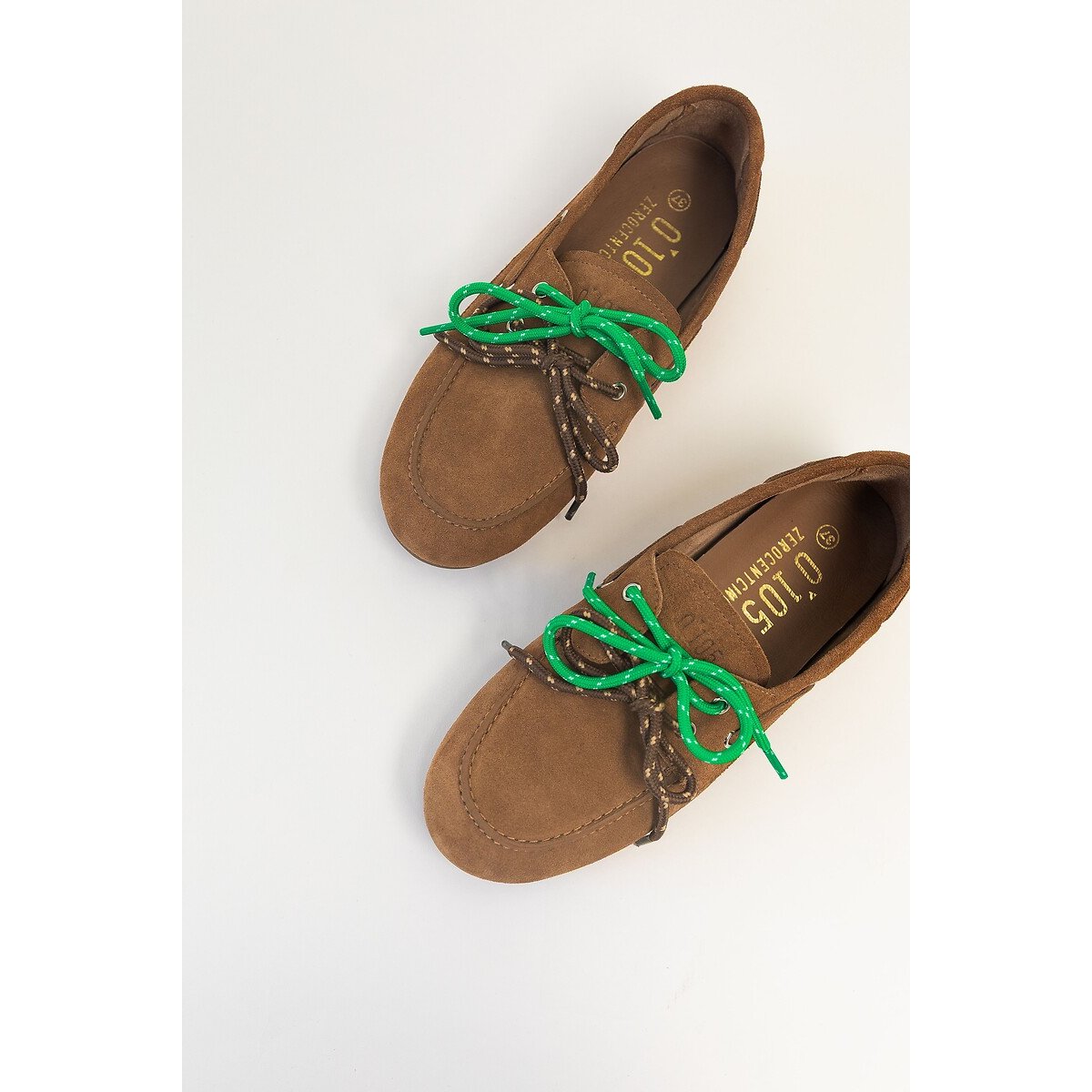 Mocassins en cuir DALIA camel, ZERO 105
