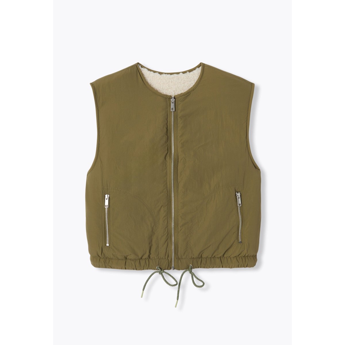 Veste sans manches kaki, PROMOD