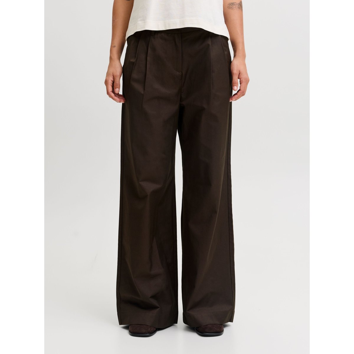 Pantalon À Jambe Large demitasse, JJXX