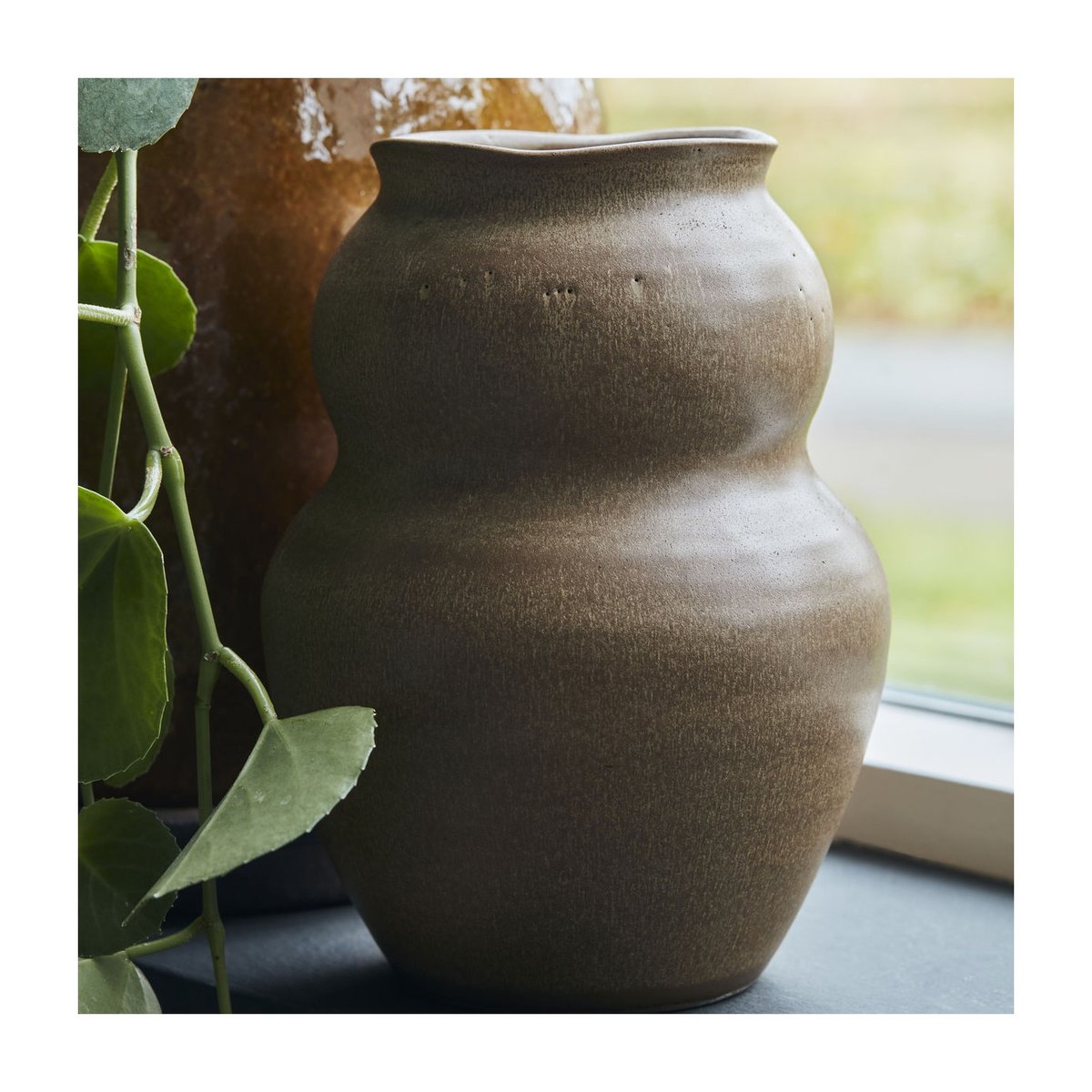 Vase Juno H 22 cm blanc, HOUSE DOCTOR
