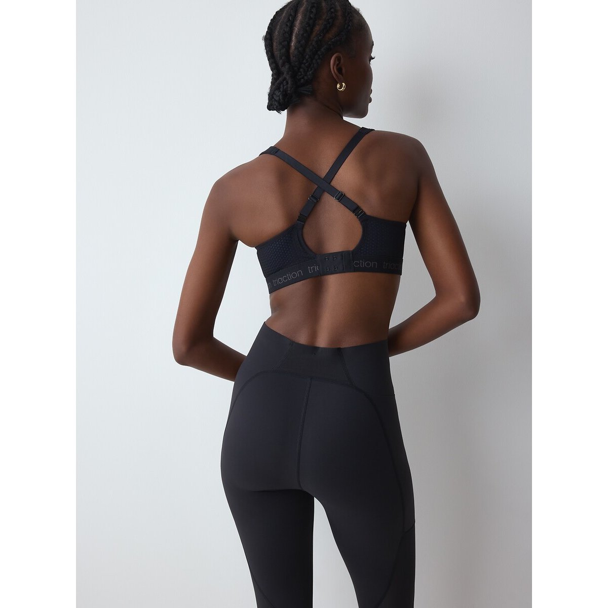 Reggiseno sportivo senza ferretti Energy Lite nero , TRIUMPH