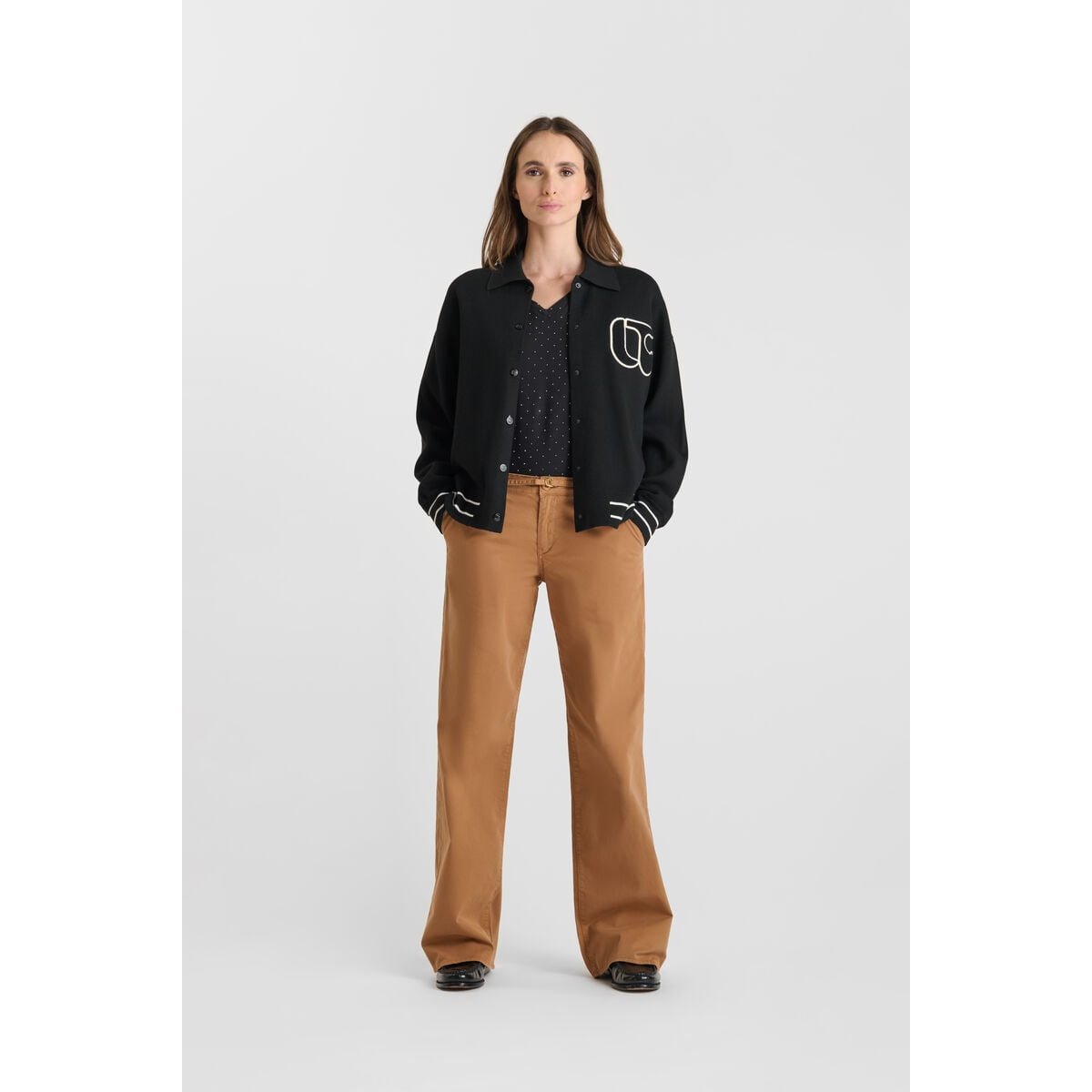 Cardigan KALEB black, LE TEMPS DES CERISES