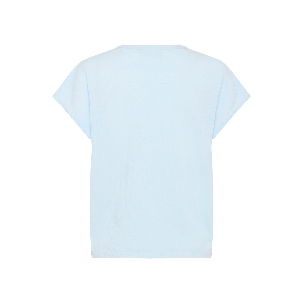 Blouse with short sleeve bleu nantucket breeze, KAFFE