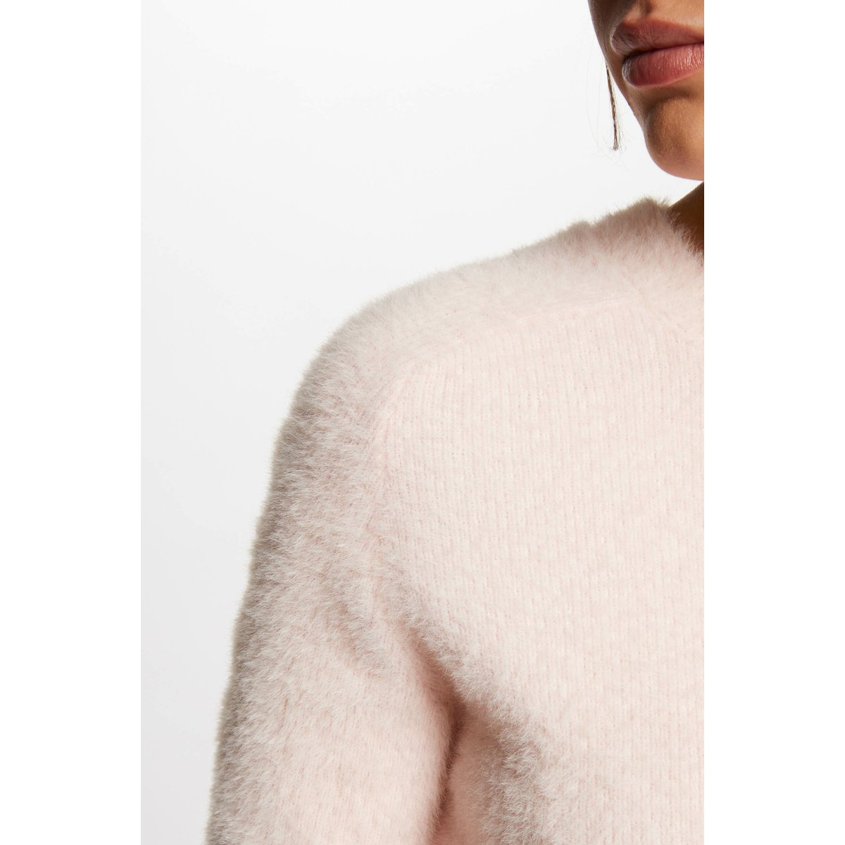 Pull manches courtes rose, MORGAN