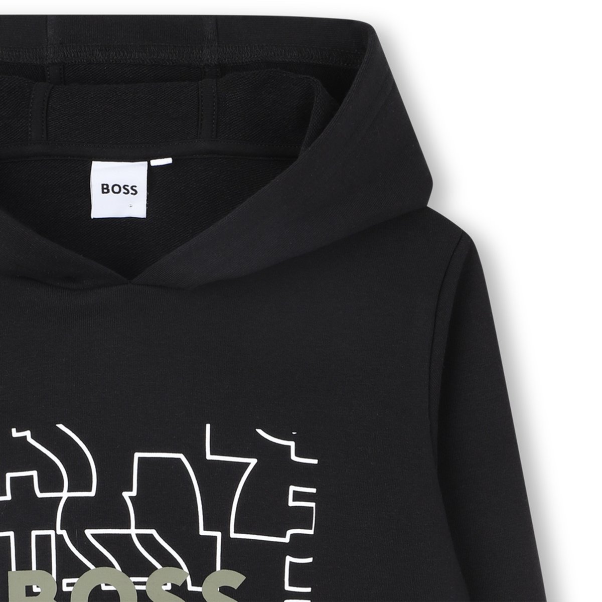 Sweat black, BOSS KIDSWEAR