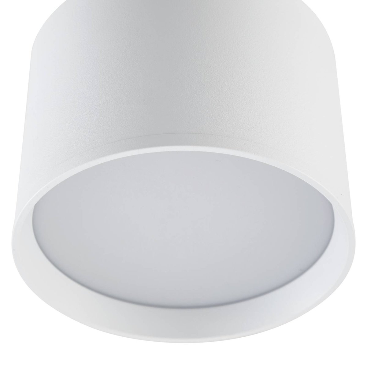 Plafonnier en aluminium moderneLED, Nivoria blanc, LINDBY