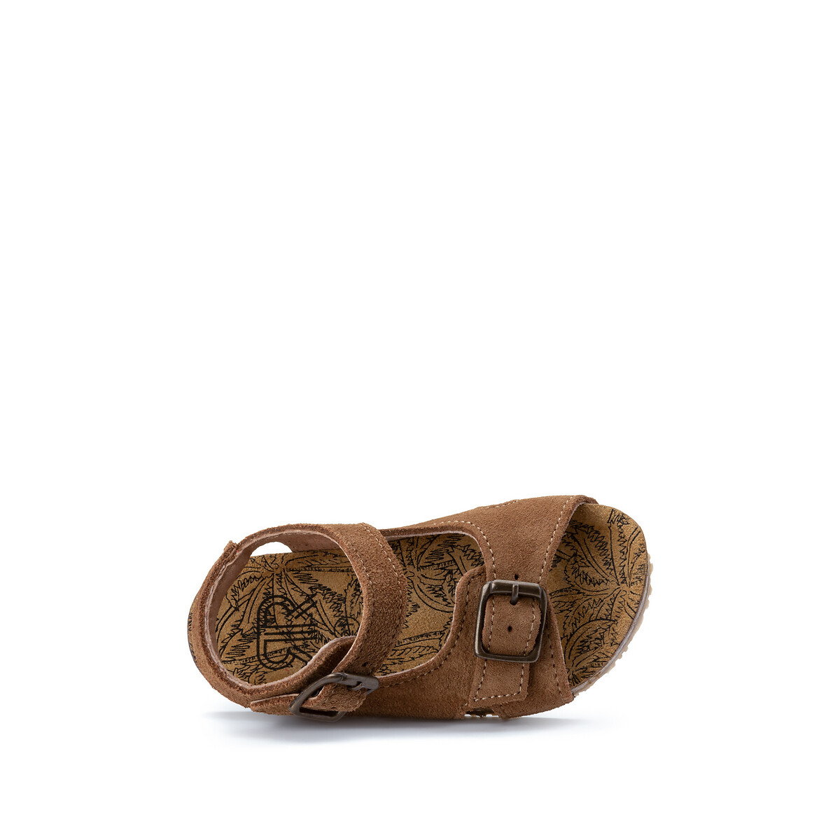 Kids Leather Buckled Sandals beige, LA REDOUTE COLLECTIONS
