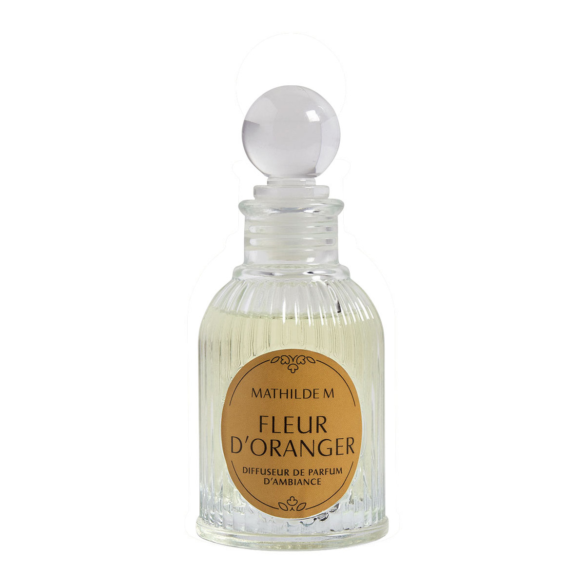 Diffuseur de parfum Fleur d'Oranger transparent, MATHILDE M