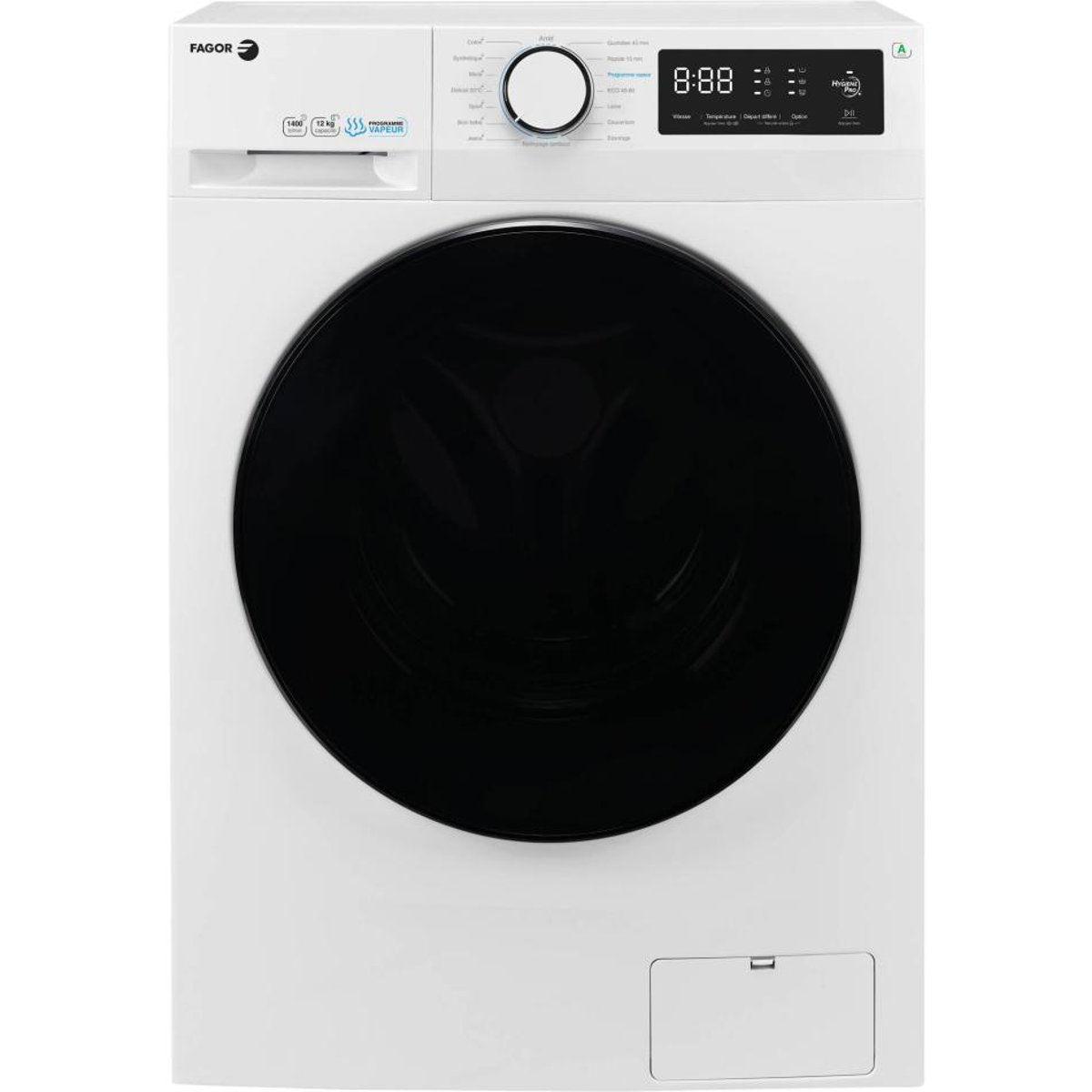 Lave linge frontal FLF1214AIW blanc, FAGOR