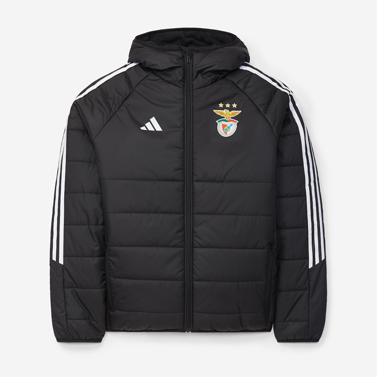 Blusão Preto Sport Lisboa e Benfica 2024-2025, SL Benfica preto , SL BENFICA