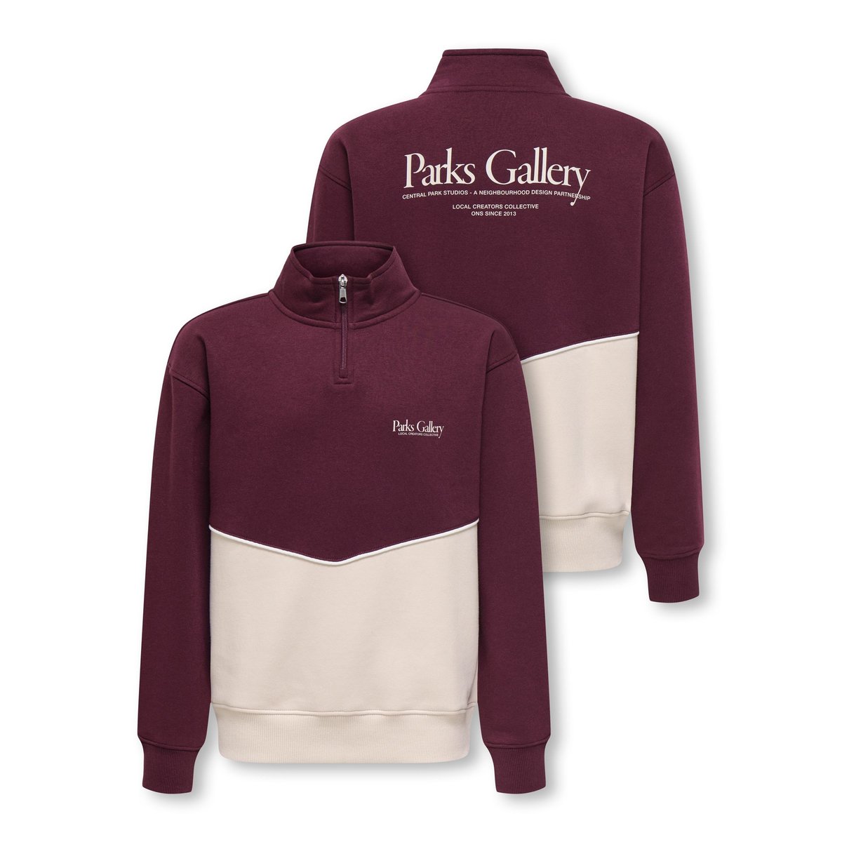 Sweat-Shirt En Polaire moonbeam, ONLY & SONS JUNIOR