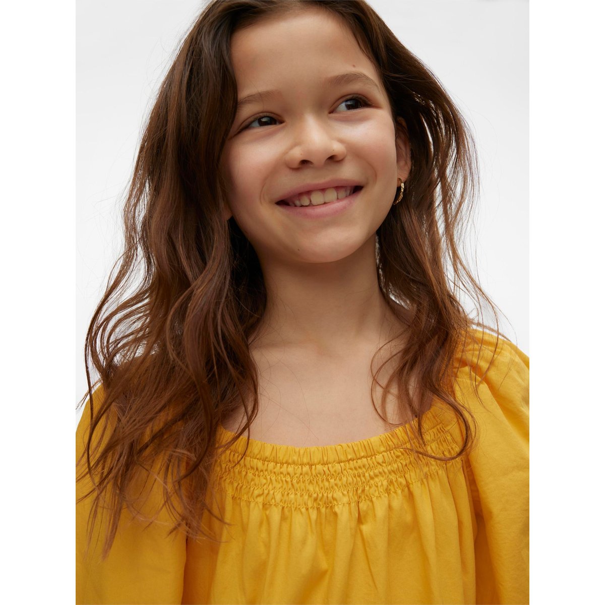 Robe golden cream, VERO MODA