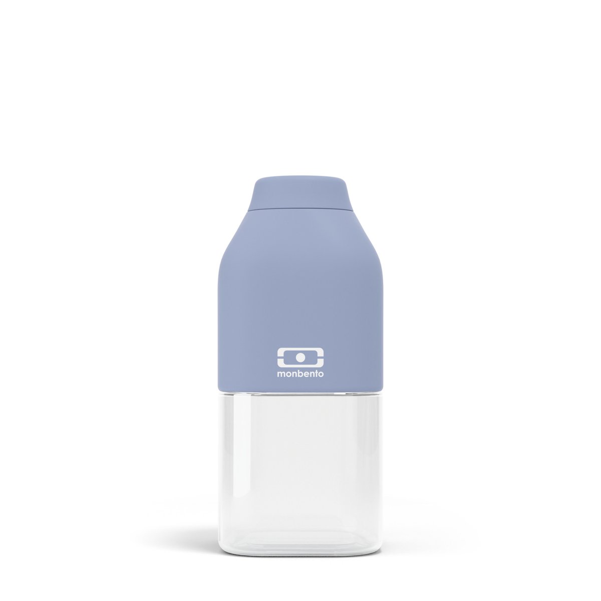 Set boîte à goûter enfants 600ml + Bouteille 330ml + Sac à dos bleu, MONBENTO