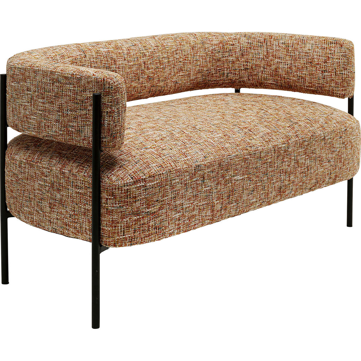 Canapé Lilja Soft 134cm marron, KARE DESIGN
