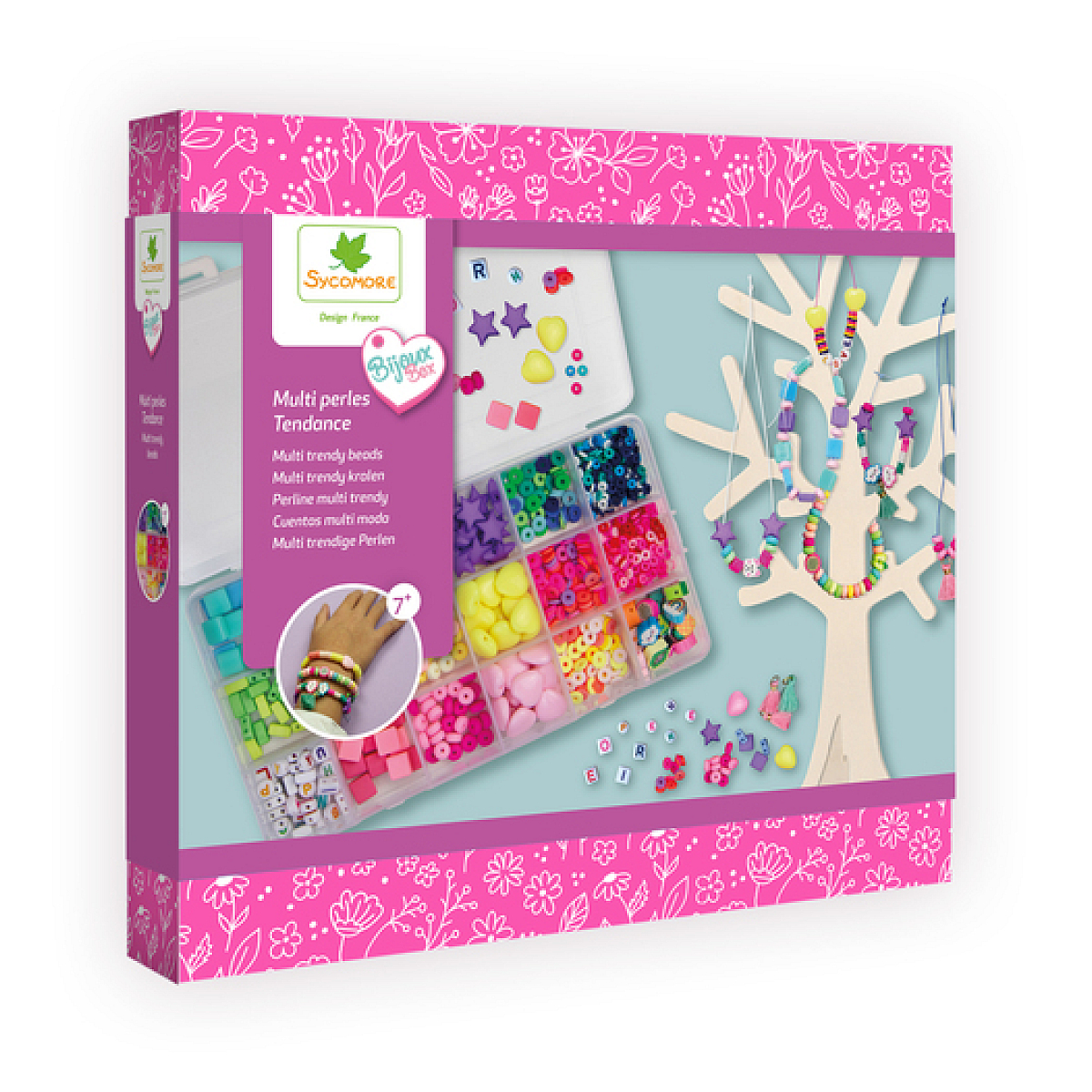Bijoux Box - Gm Bijoux Multi Perles Tendances couleur unique, AU SYCOMORE