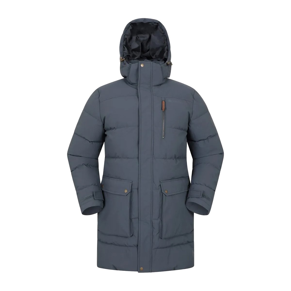 Parka motif/style long DIGBY bleu marine, MOUNTAIN WAREHOUSE
