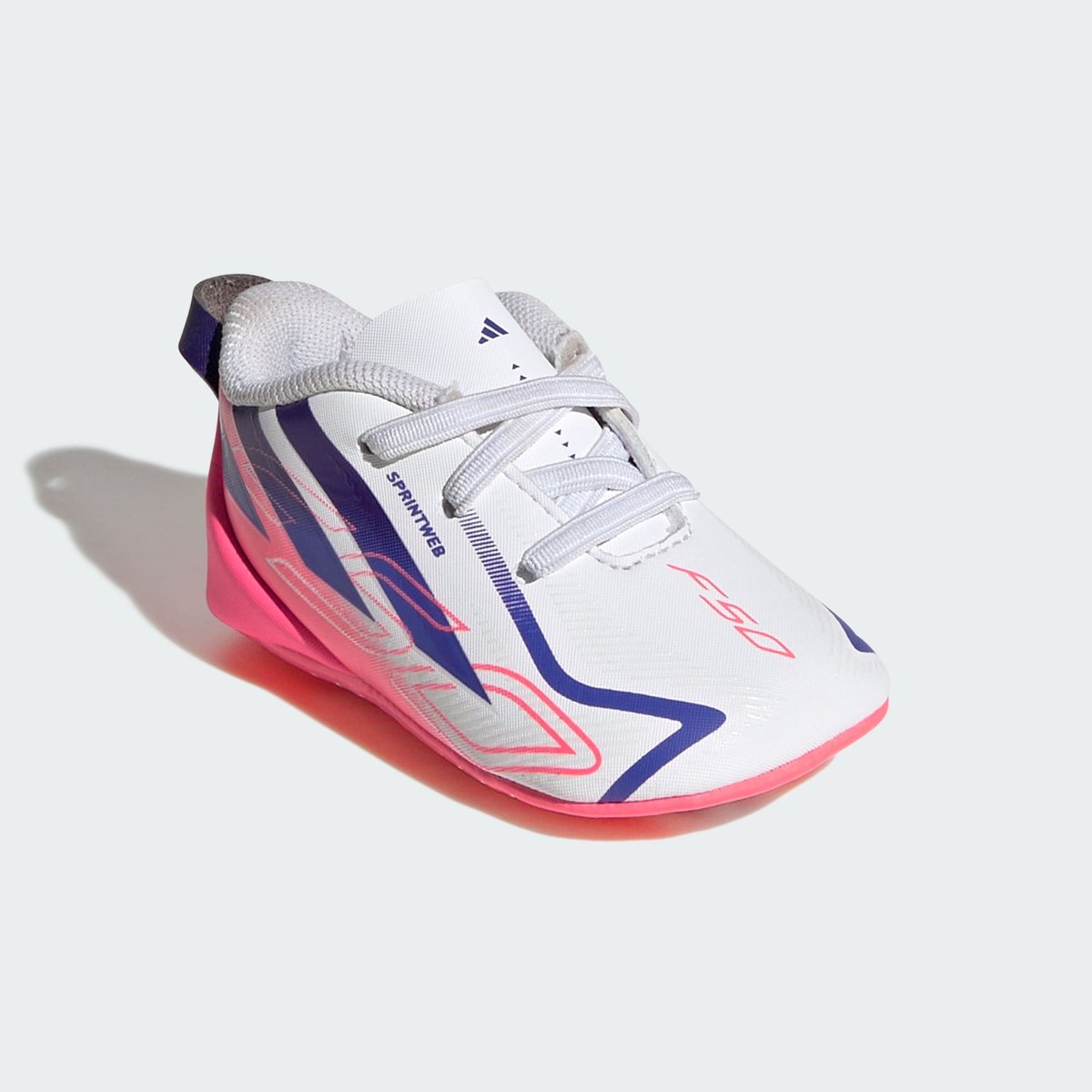 Chaussure F50 Hyperfast Crib Bébés Chaussure F50 Hyperfast Crib Bébés cloud white / solar purple / solar turbo, adidas Performance