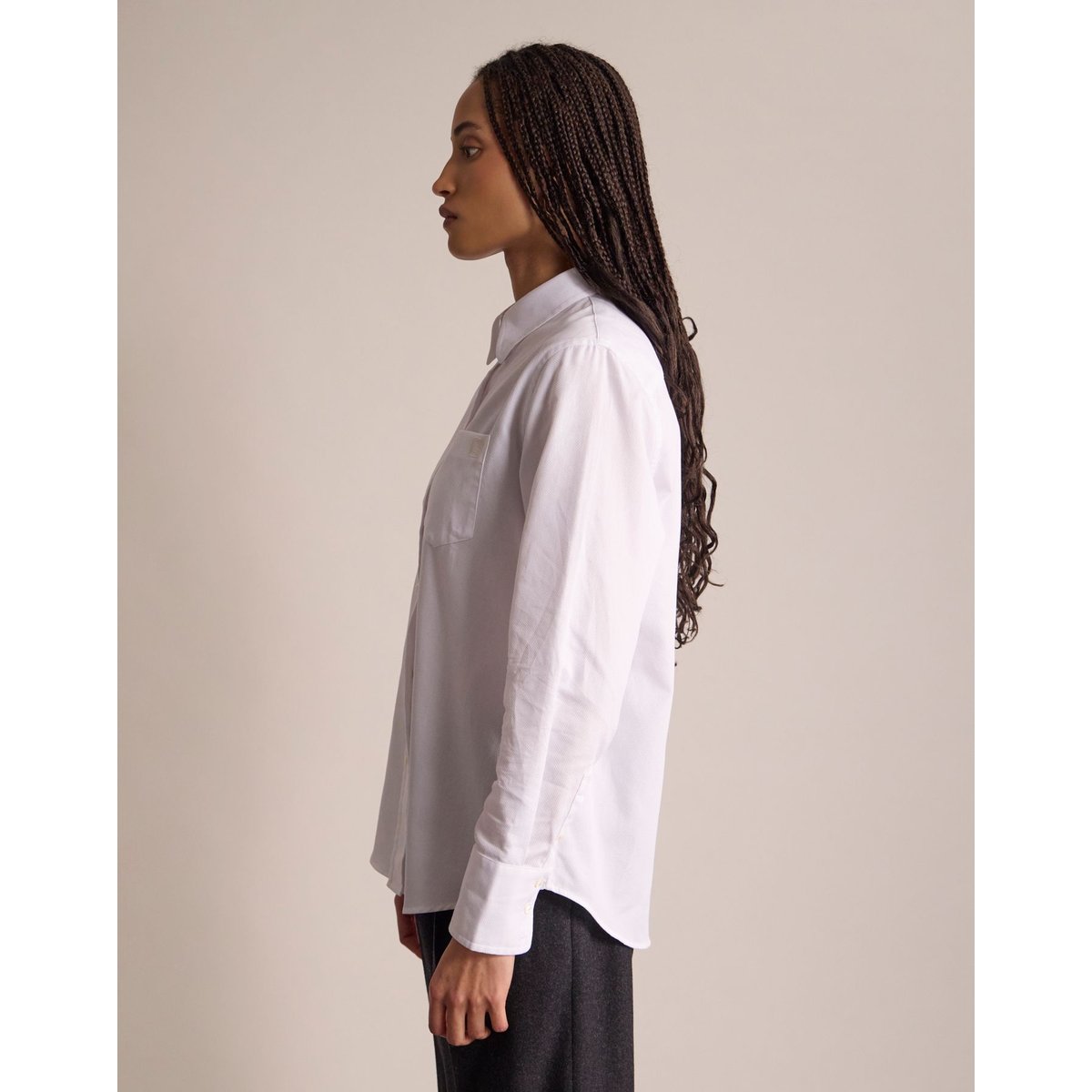 Chemise Maureen blanc, INES DE LA FRESSANGE PARIS