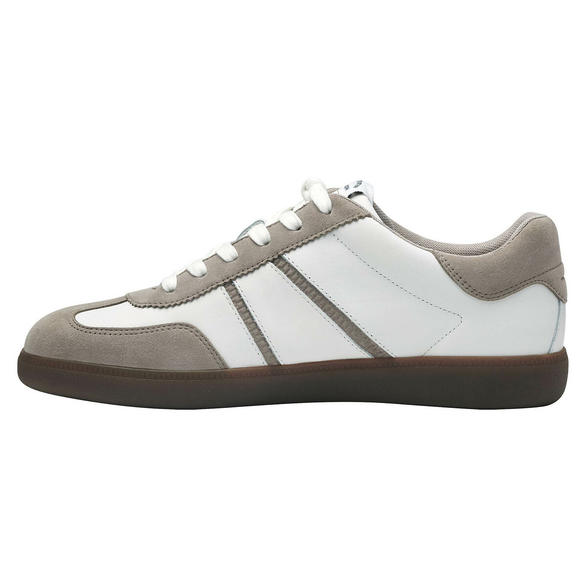 Baskets en cuir blanc, TAMARIS