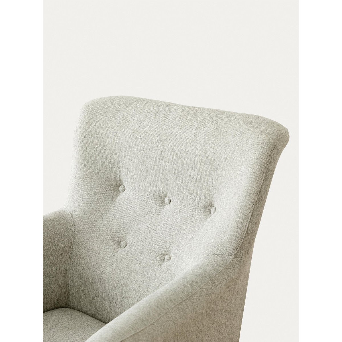 Fauteuil Rembourrée - ORSAY gris, KENAY