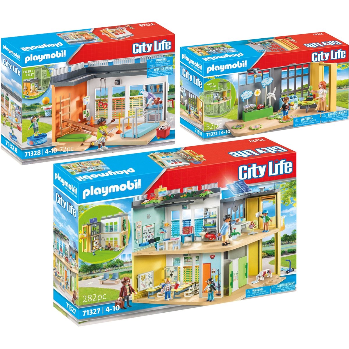 Set de 3 Playmobil multicolore, PLAYMOBIL