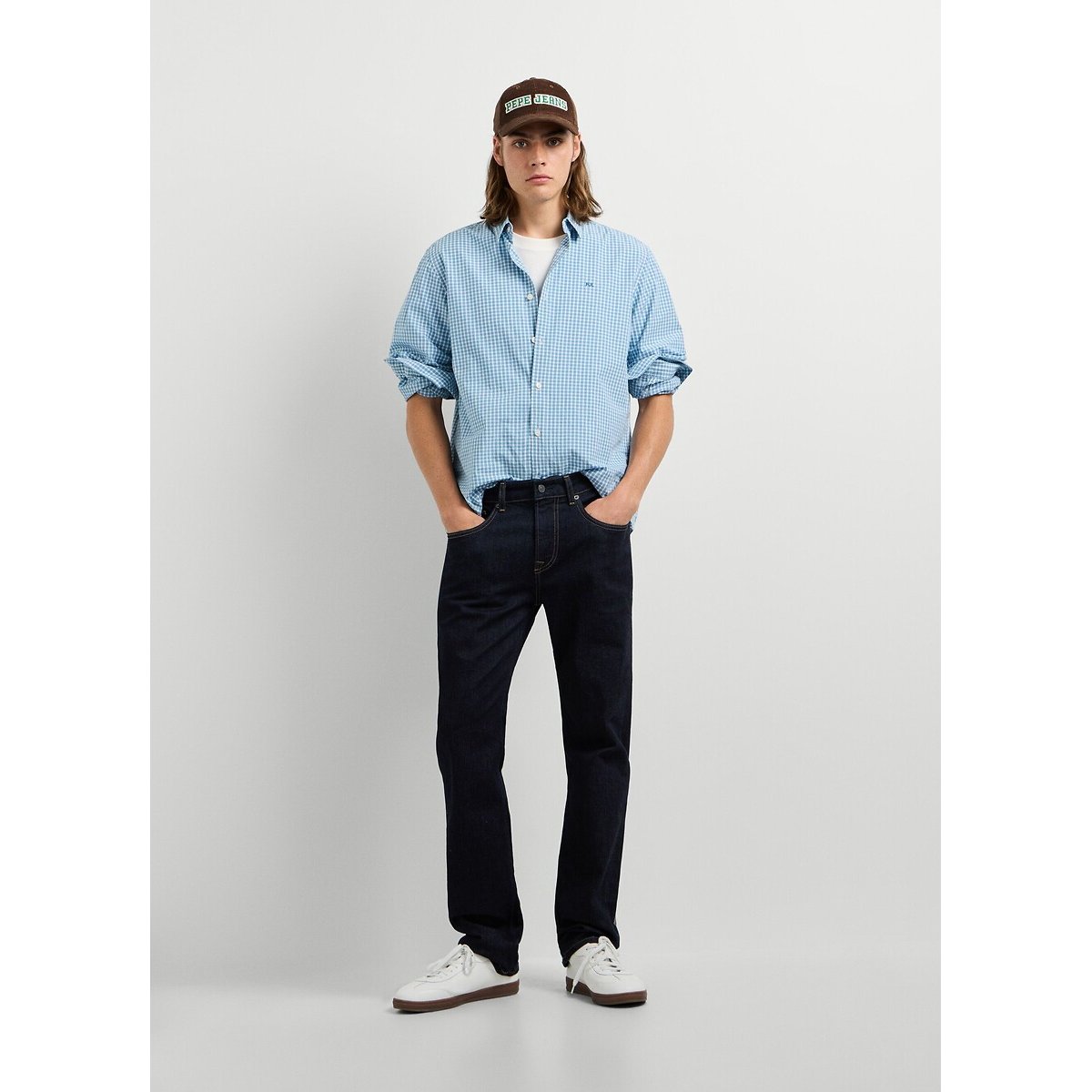Jean regular denim foncé, PEPE JEANS