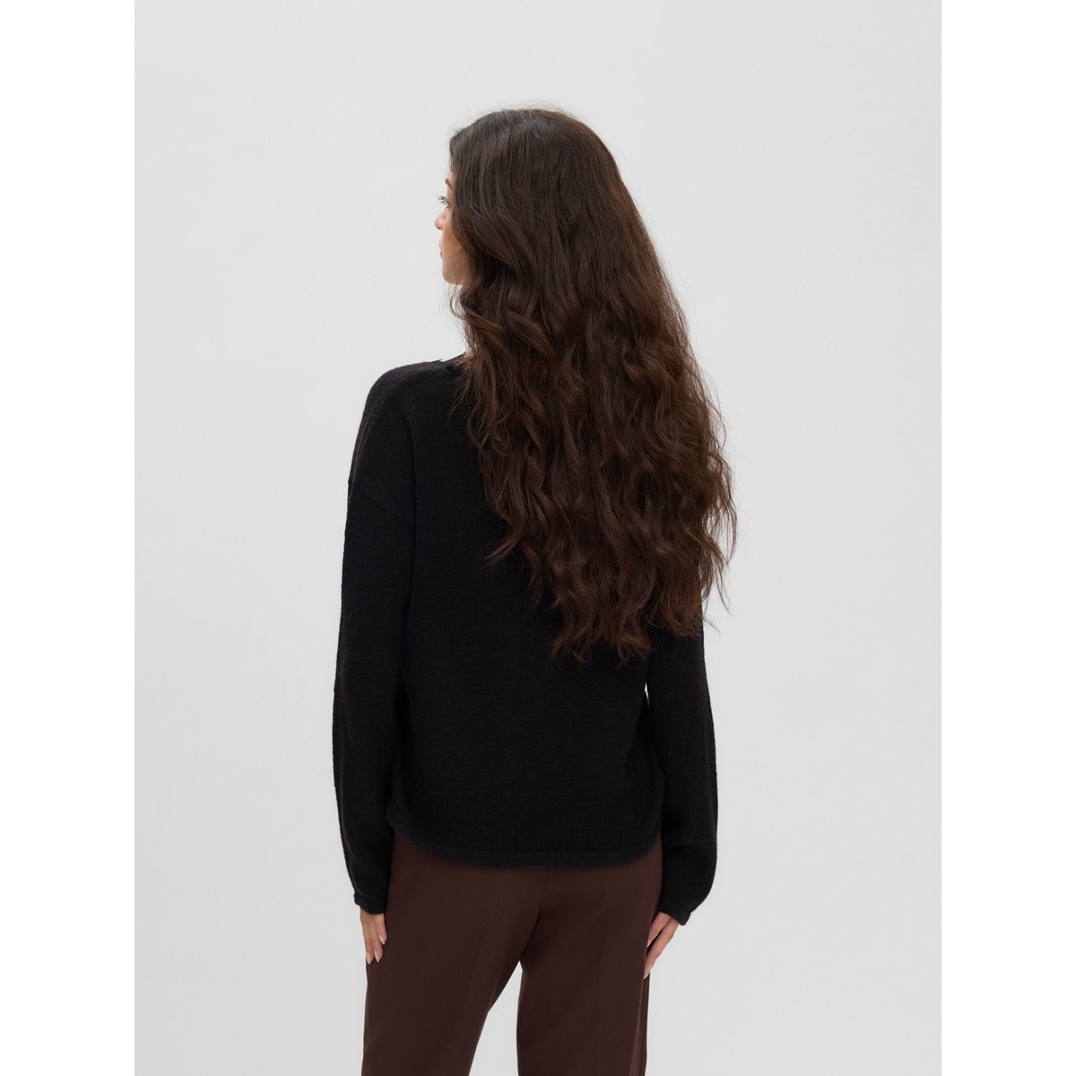 Pull En Maille black 1, VERO MODA