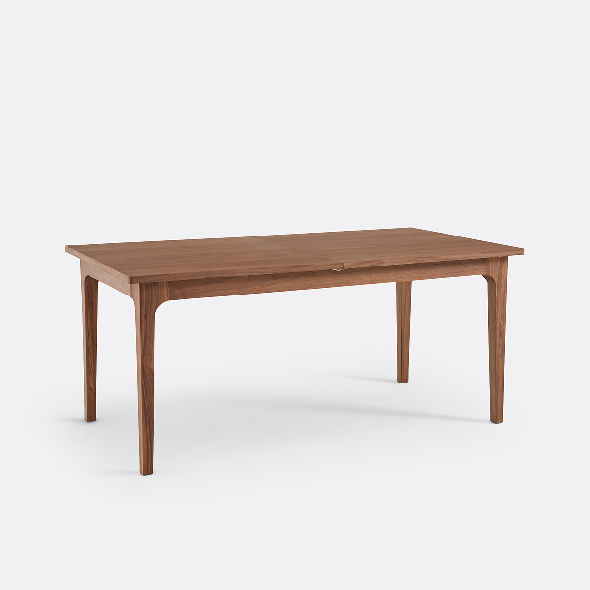 Table à manger, extensible, plaqué noyer, 6 à 10 couverts, VINTELE coloris noyer, LA REDOUTE INTERIEURS