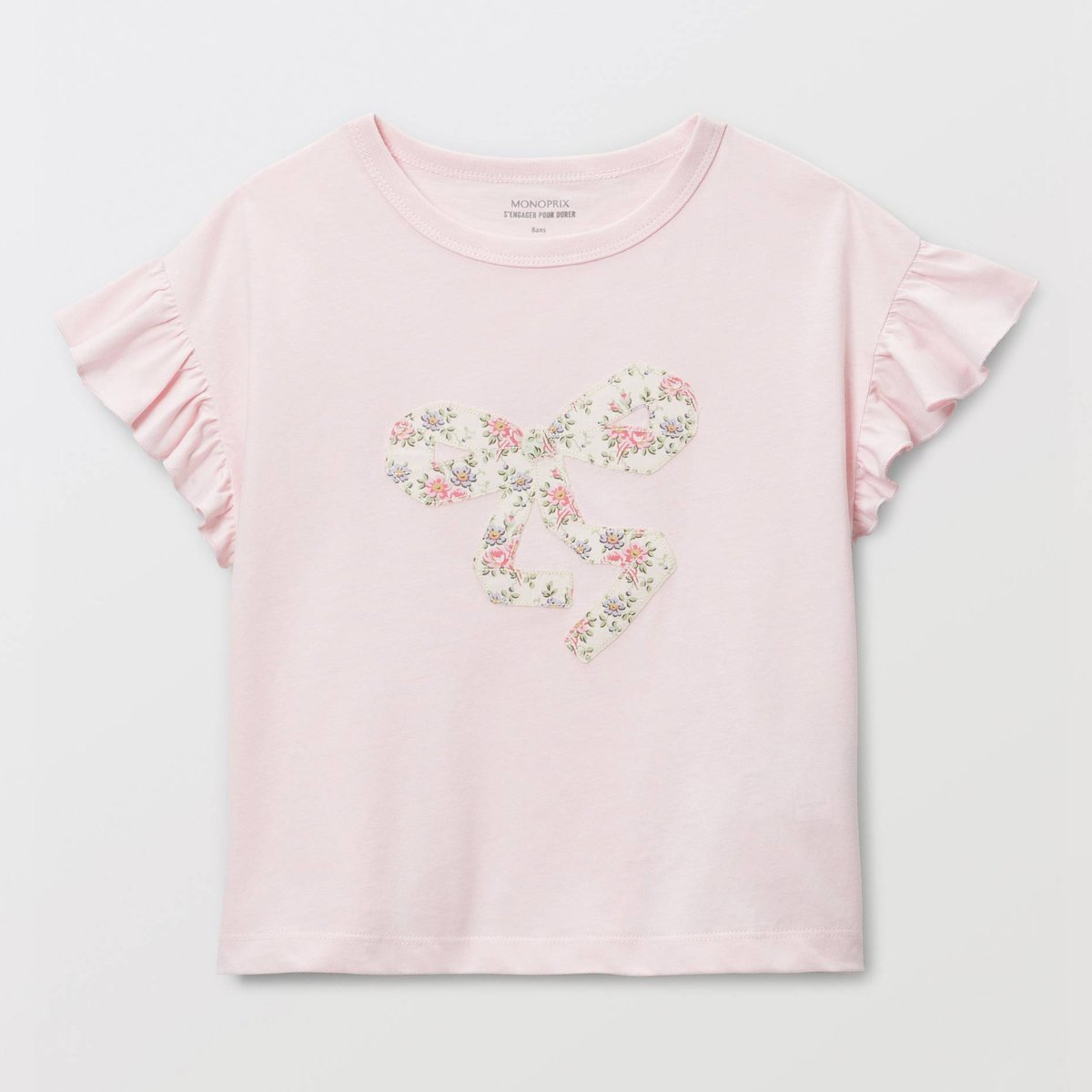 T SHIRT NOEUD nymphea, MONOPRIX