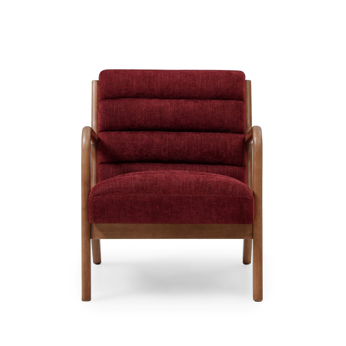 Ezra Chenille Ribbed Armchair wine, ÉDITÉ