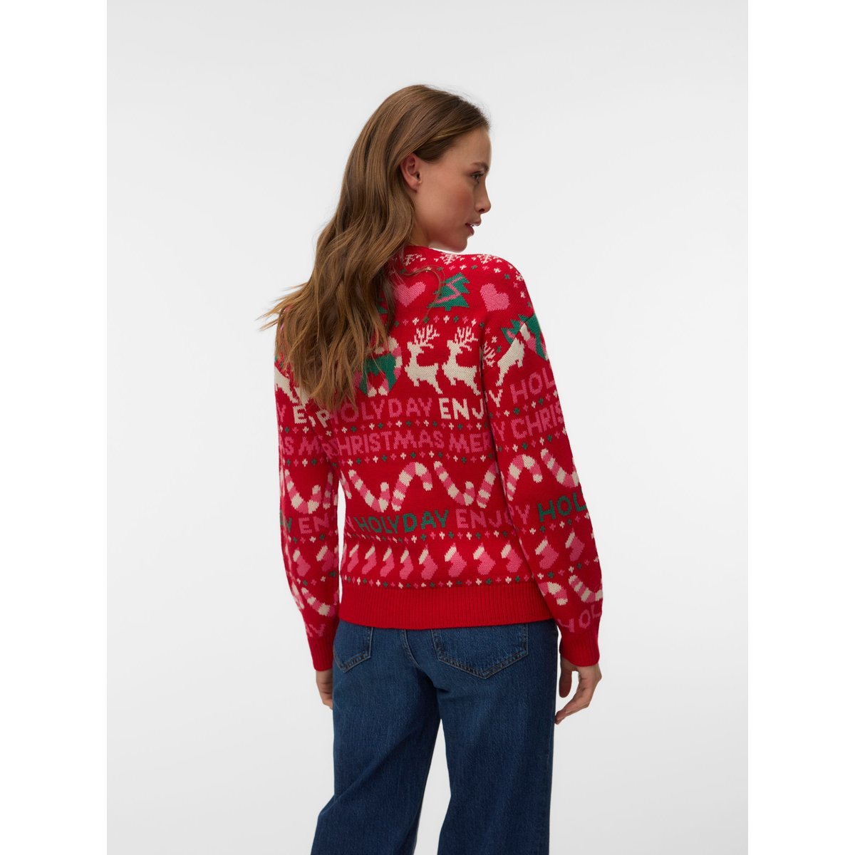 Pull En Maille chinese red, VERO MODA