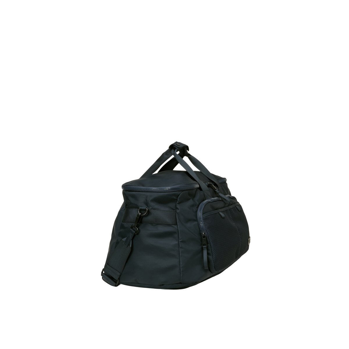 Sac de week-end 2-en-1, modèle Per en matériau recyclé hydrofuge bleu fonce, MARC O'POLO