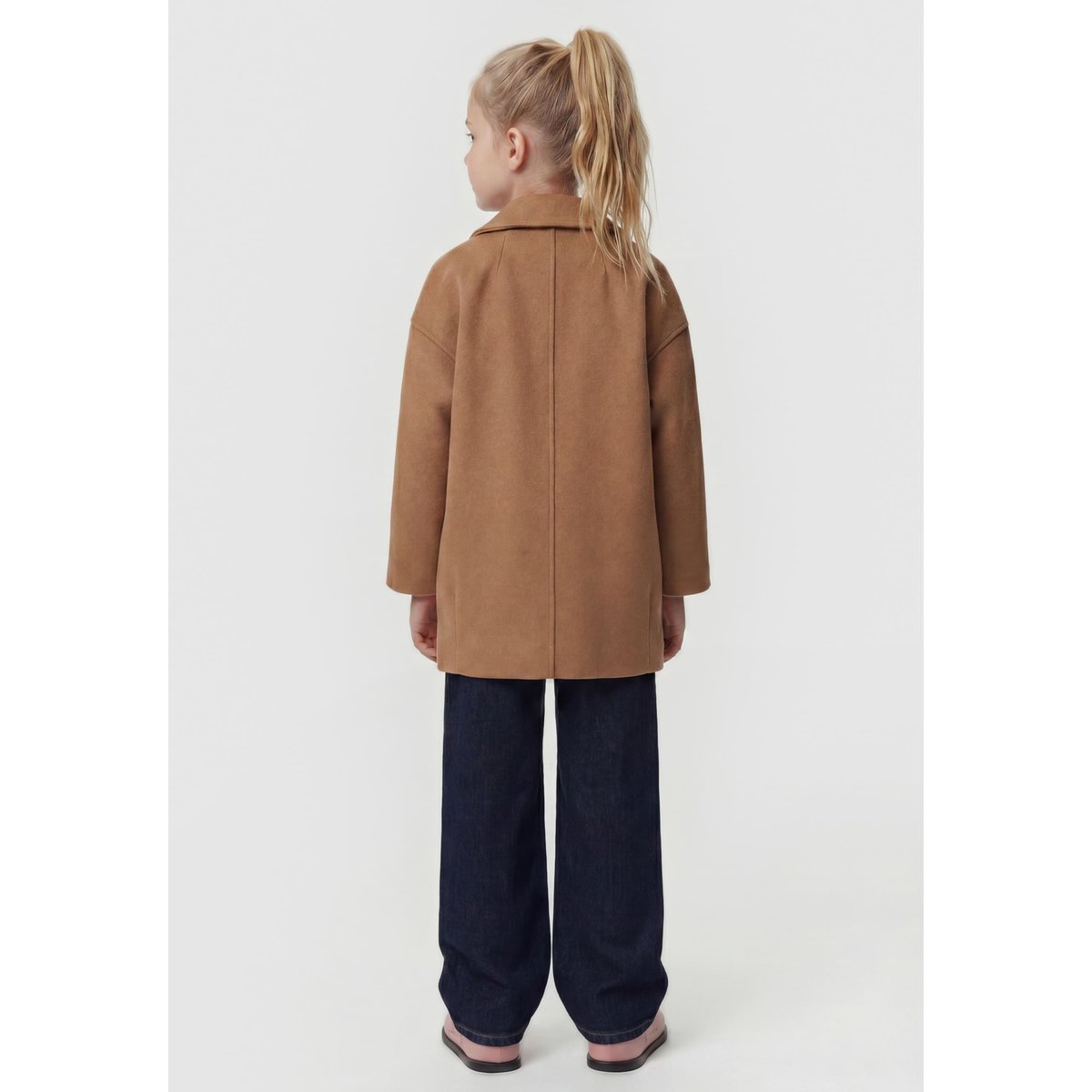 Manteau Avec Logo Patch marron, GUESS KIDS