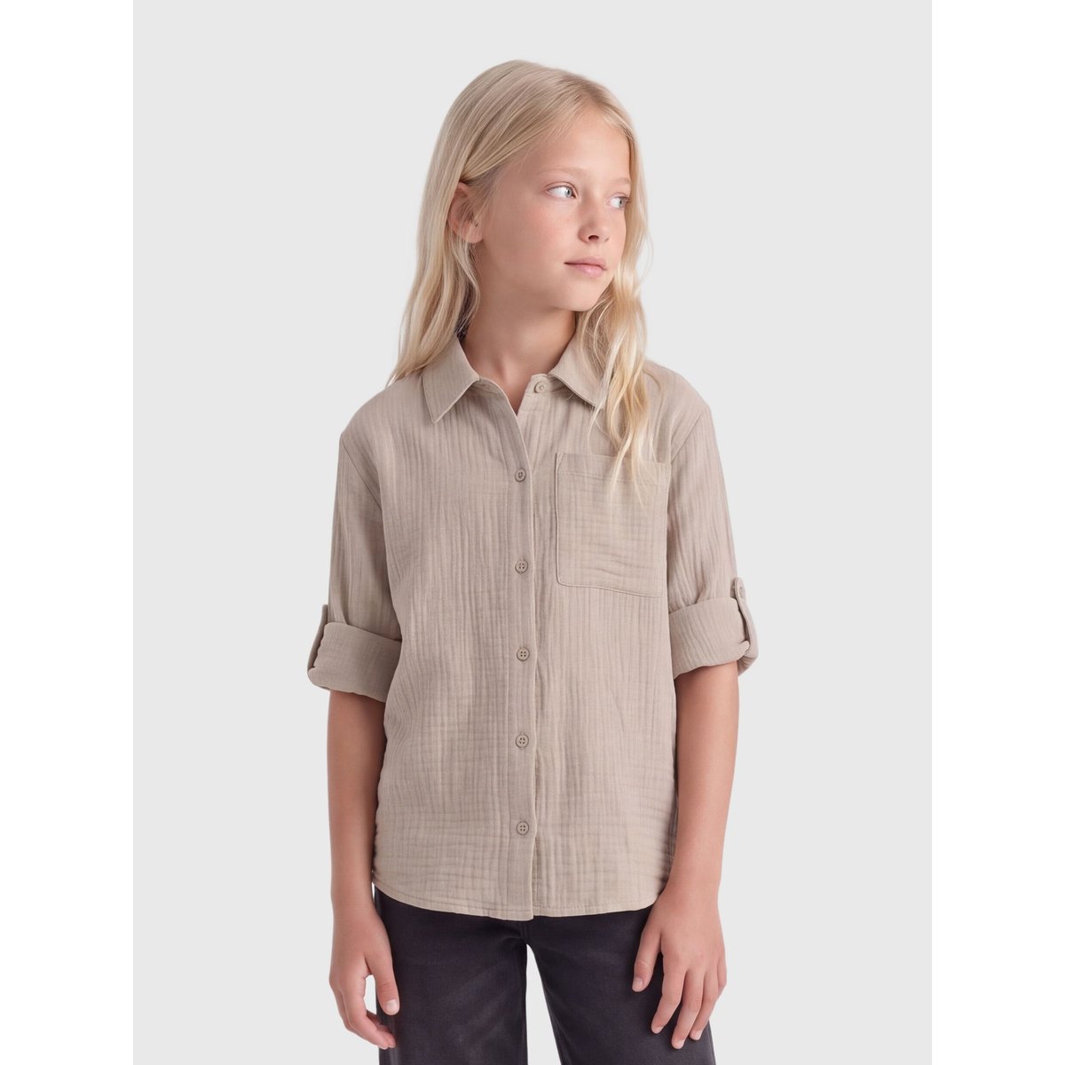 Top grise - feather gray 1, KIDS ONLY