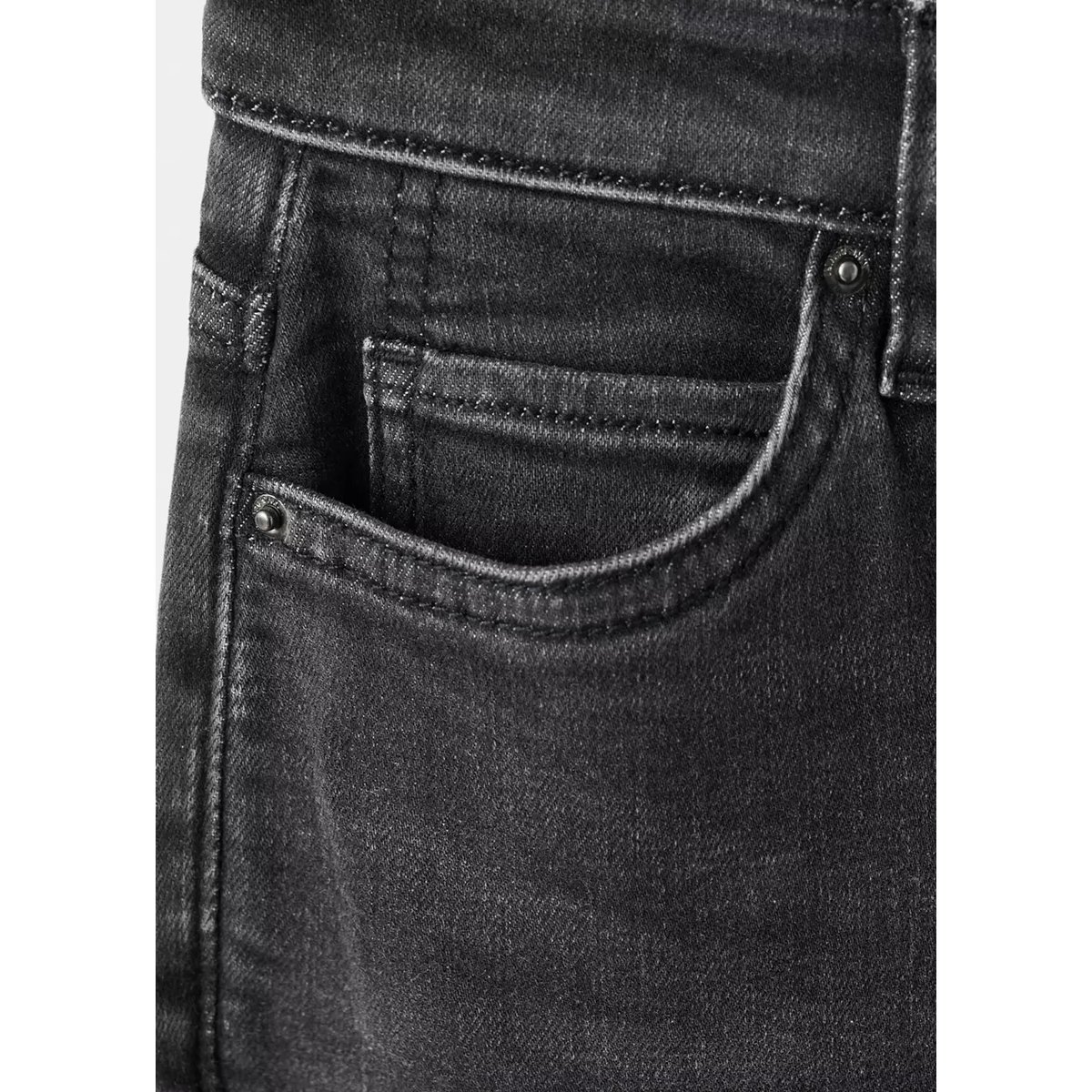 Jean skinny taille normale gris, MANGO