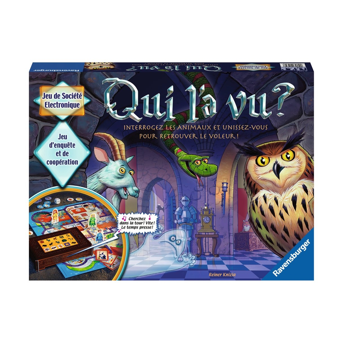 Jeu cooperatif Qui l a vu couleur unique, RAVENSBURGER